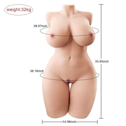 True-to-life Doll with Plump Breast